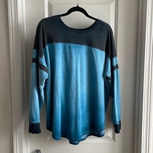 Torrid Blue Gradient Sweatshirt